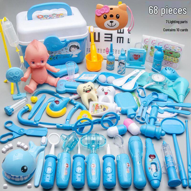 Kids' Doctor Playset: Medical Tools, Stethoscope, Injection, Ambulance