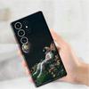 Magic Astronaut Silicone Case For Samsung S25 24 23 22 21 20 Plus Ultra 5G Lite Shockproof Cover