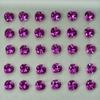 Natural Pink Ruby Loose Gemstone Heart Cut 5x5 mm 50 pcs for Jewelry Making and Gem Collections
