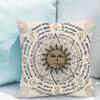 Tarot Sun And Moon Cushions Double-Sided Printing Pillows Decorative For Bed Of Modern Sofa Pillow Cover Decoration Living Room