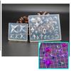 2Pcs/Set  Silicone Mold Amond Shaped Stones Mould Unique Epoxy Resin Jewelry Making Molds for Y Enthusiasts