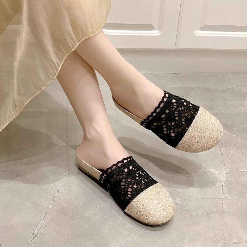 

модные летние туфли на плоской подошве женские туфли Fisherman Sho женские сетчатые дышащие туфли на плоской подошве с мягкой подошвой женские туфли Peas женские туфли Flats Shoe 35 чёрный