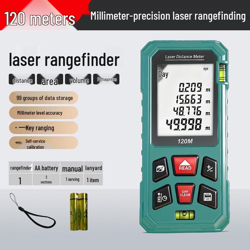 Hansheng Precision Handheld Laser Rangefinder and Distance Measurer