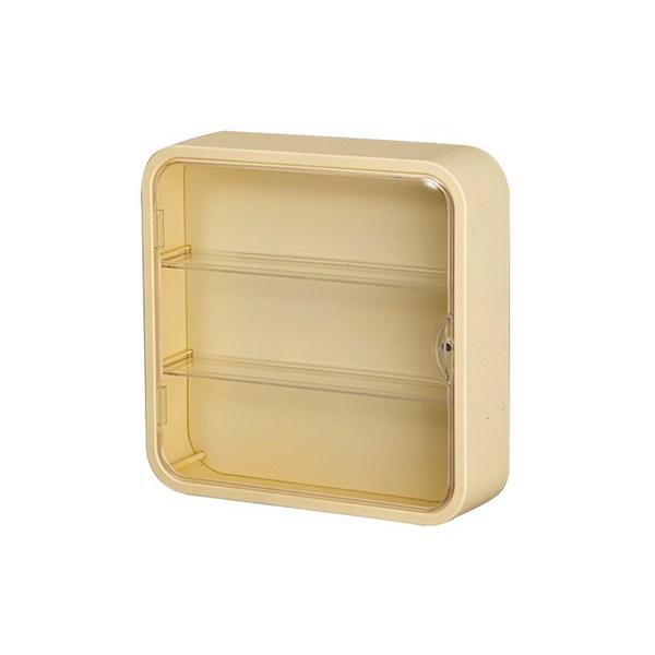 HK.SELL veggfeste & akrylfigur-vitrineskap for skrivebord firkantet, 1 koreansk leketøy