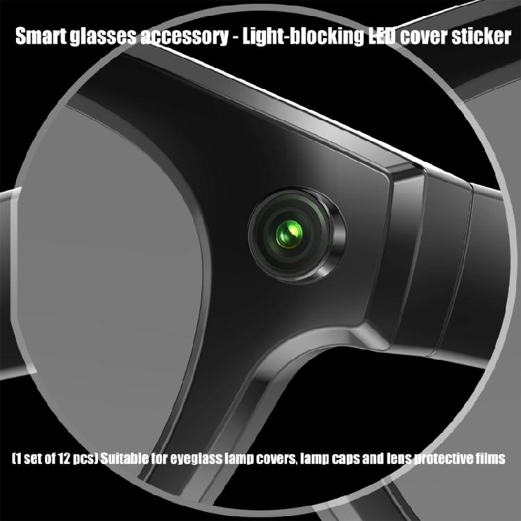 Pack of 12 Acrylic Lens Protector Film for VR Glasses Light Cover Dustproof Scratch Resistant Easy Installation Required