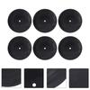 6Pcs Vinyl Records Decorative Wall Ornament Retro Vintage Style Ideal for Home Office Bar Disco Party Interior Decoration