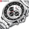 Curren 8399 Men's Quartz Multifunction Calendar Watch with Large Dial