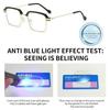Photochromic Reading Glasses Man Fashion Classic Metal Frame Presbyopic Eyewear Woman Anti Blue Light Far Sight Eyeglasses