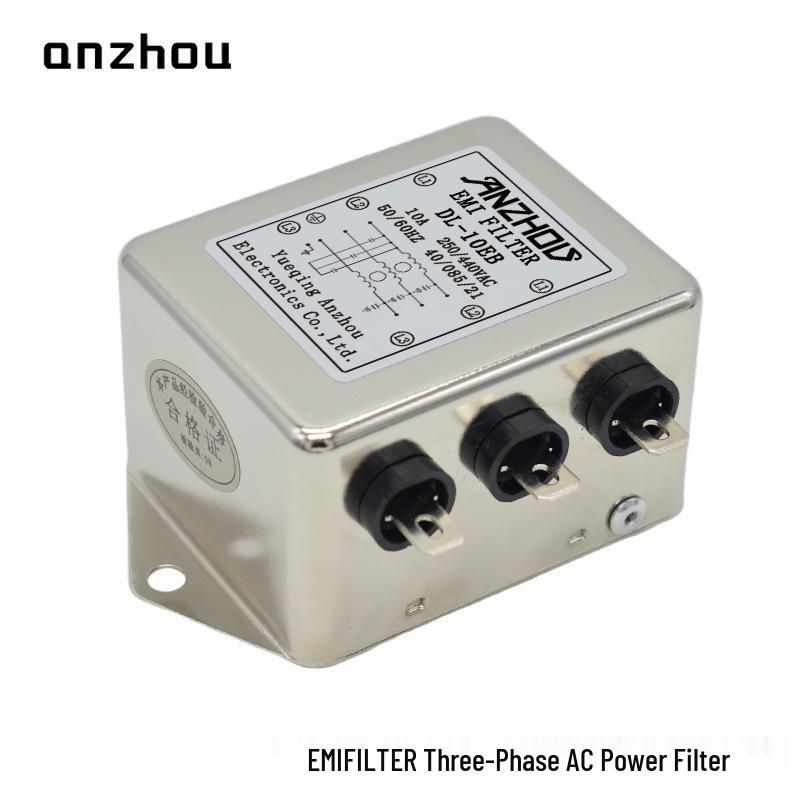 Anzhou DL Series 440V/5A Three-Phase EMI Power Filter