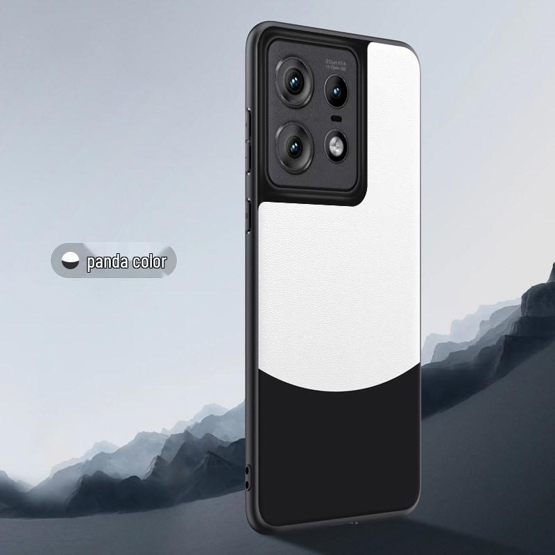 Motorola Edge50 Ultra Case G75: New Leather Color Block, Anti-Fall, Soft Texture for X30Pro.