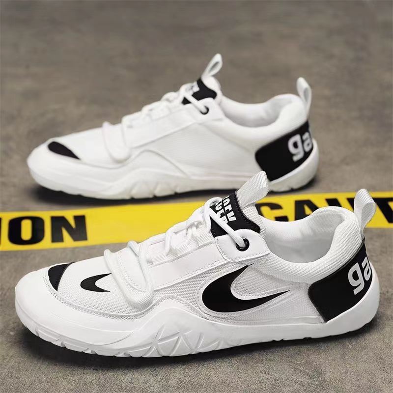 

Customized men s shoes new summer mesh casual sports shoes running non-slip soft-soled youth Forrest Gump white tide shoes 39
