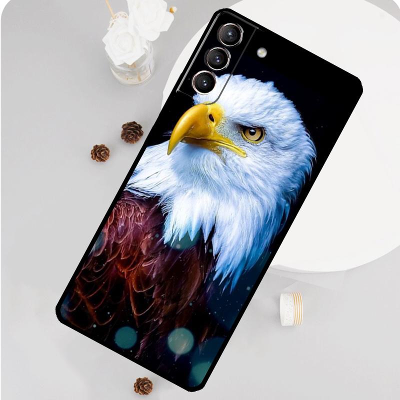 Eagle Hawk Bird Animal Phone Case For Samsung Galaxy S25 S26 Ultra S20 S21 S22 S23 S24 S10 Plus S25 FE Funda Cover