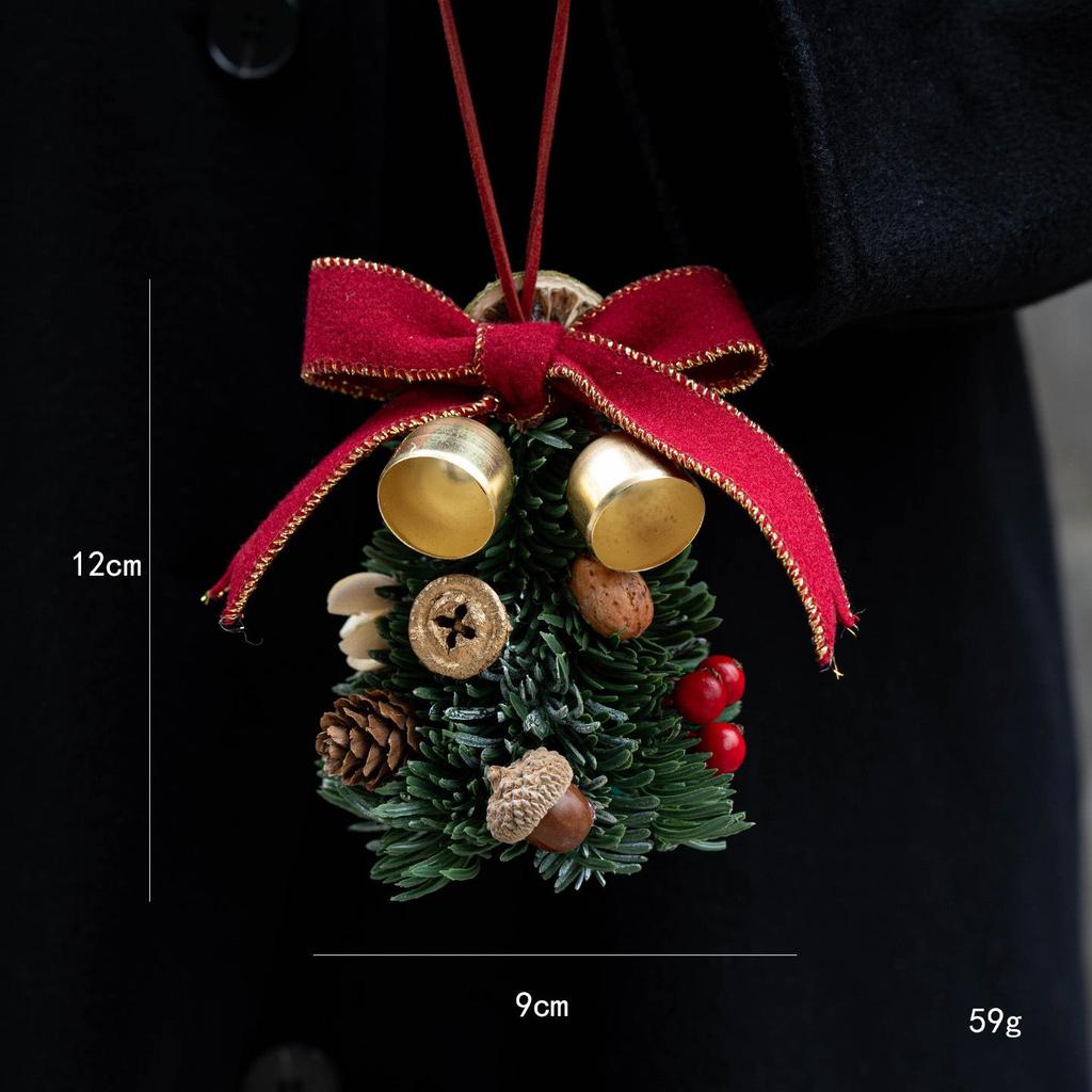 Nordic Christmas Bell Pendant for Door or Car Hanging - Christmas Eve Gift