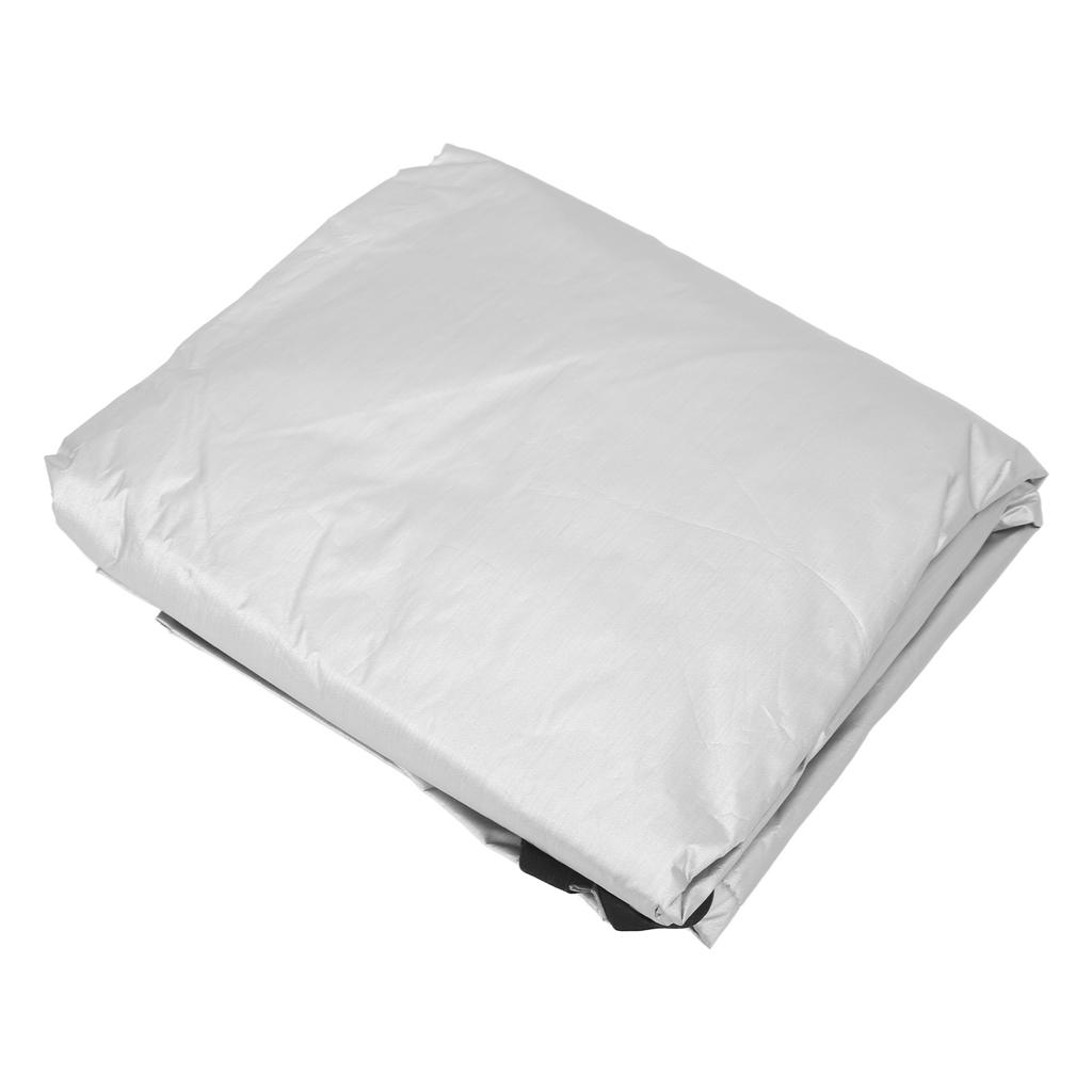 Silver Full Car Cover Waterproof UV Protection Breathable Exterior Accessories Replacement for