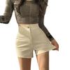 Women's High Waist Elastic White Shorts - Sexy Black Hot Pants for Spring & Summer