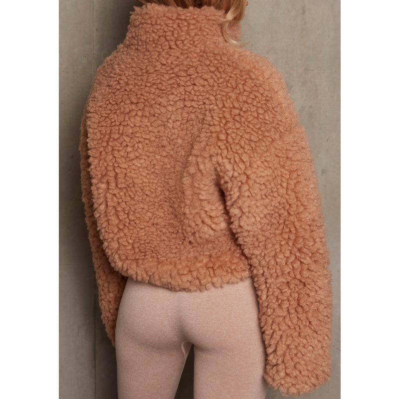 YYFS Dámská móda Ležérní Jednobarevný potisk Podzim Zima Dlouhý rukáv Bundy a kabáty s dlouhým rukávem