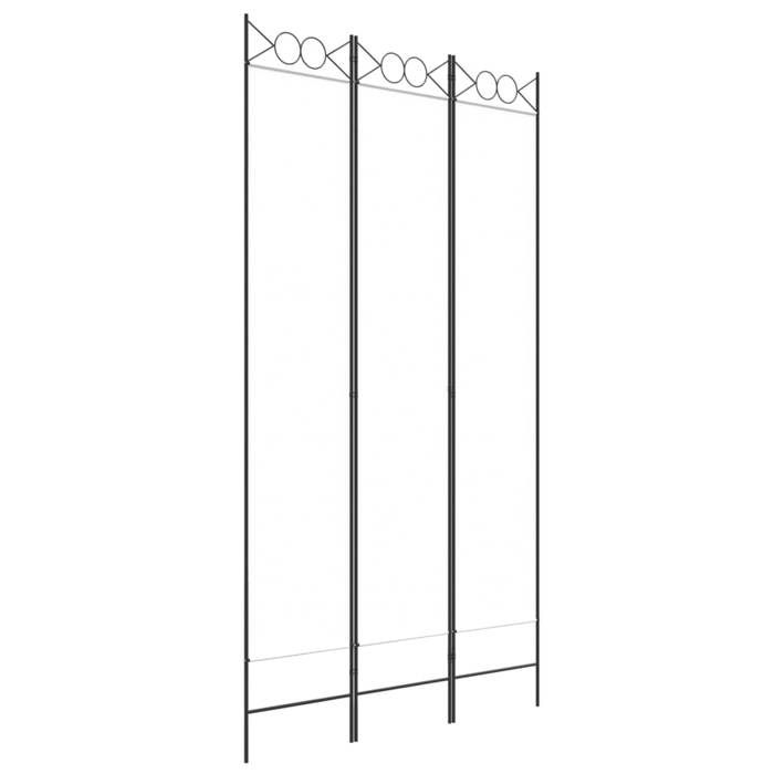 VidaXL Cloison de Séparation 3 Panneaux Séparateur de Pièce Pliable Diviseur Écran d'Intimité Paravent Décoration Salon 350162