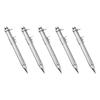 5Pcs Vernier Caliper Pen 0-100mm Black/Blue Gel Ink 1.0mm Ballpoint Pen Measuring Tool Multifunctional Measuring Ruler