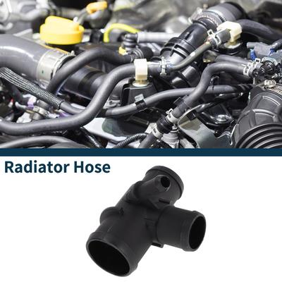 X Autohaux Radiator Hose Heater Hose for Land Rover Discovery IV (L319) 2010-2016 No.LR025969 Plastic Water Pipe Black 1 Pc