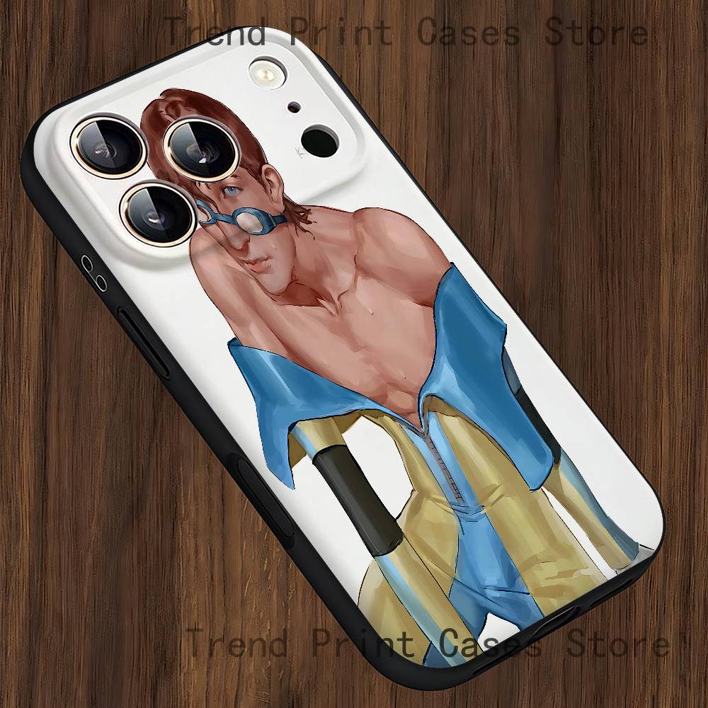 W-Waterboy D-Dispatch Phone Case For iPhone 14,16,12,13,15,11,17,Pro,Max,Plus,E,Air,Mini  Soft Cover
