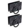 2 Pcs D Rings for Trailers 1 2 Inch Heavy Duty Recessed Bolt On Tie Down Anchors Points 12000lbs Capacity for Truck Bed