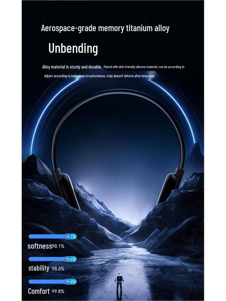 X6 Bone Conduction Headphones: 32GB Memory, HD Calls, Music Listening, Swim & Sports Bluetooth Headphones