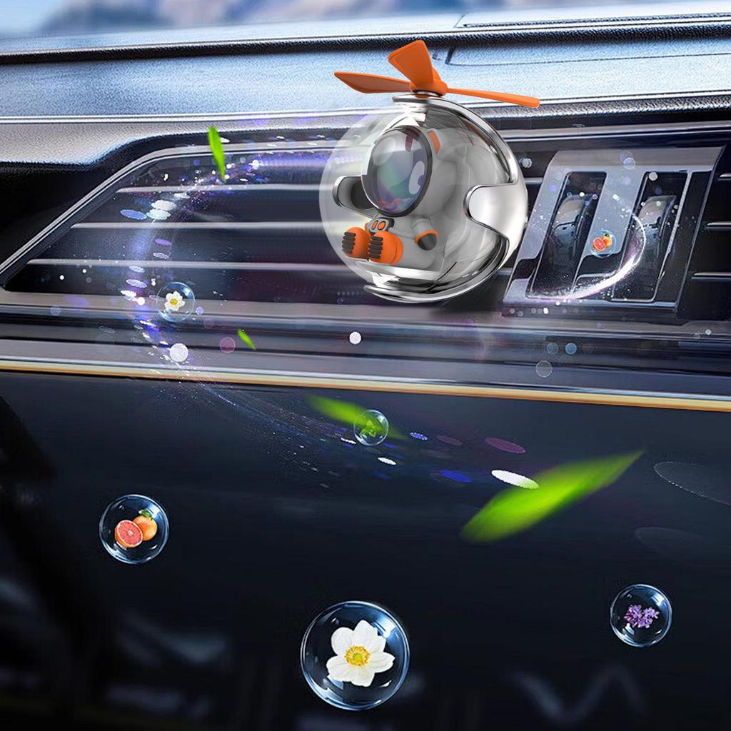 Car Aromatherapy Diffuser auto Air Outlet Perfume Clip  With Atmosphere Light Automotive Interior Supplies Air Freshener