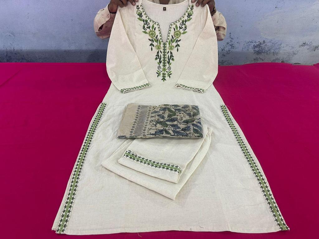 Beautiful Women Designer Salwar Suit Kurti Indian Top Tunic Kurta Pant Dupatta Set Dress
