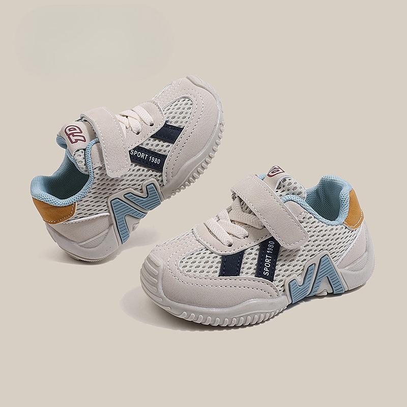 Soft-soled Boys' Running Shoes, Mesh Ventilation Shoes for Children, Girls' Sports Shoes