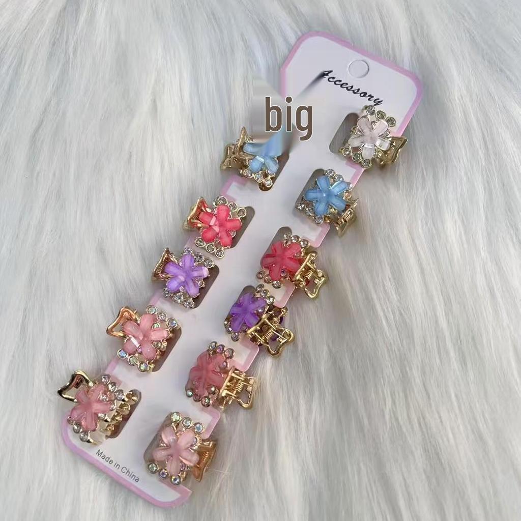 Alloy Small Claw Hair Clip for Women – Sweet Shark Hair Accessory for Short Hair