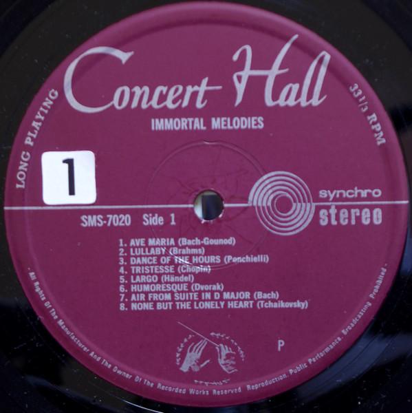 

LP Record VARIOUS Perlen Der Musik SMS7021 Concert Hall UK Classical Used
