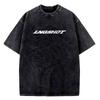 LNGSHOT Jay Park Same T Shirt Vintage Washed Cotton Summer Street Style ShortSleeve Tee Men Women Trendy Hip Hop Crew Neck Top