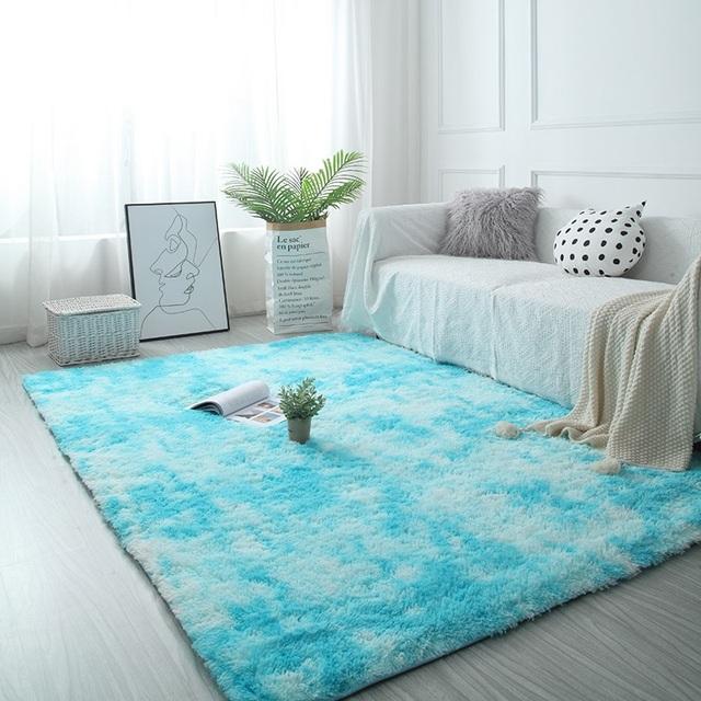 Carpets For Large Living Room 160x230 Nightstands Bedroom Floor Covering Mats Pink Fluffy Interior Entrance Coffee Tables Rugs 