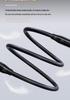 2026 Model Genuine Bluetooth Neckband Earphones: 200-Hour Battery, In-Ear Noise Cancellation, Perfect for Gaming and Sports.