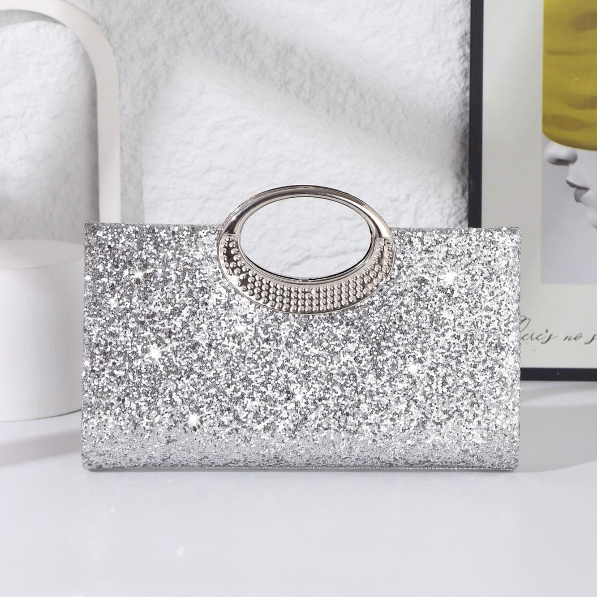 

Glamorous Shiny Evening Party Handbag