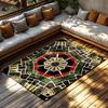 Unique Persian Rug Carpet Home Decor Area Rug Living Room Floor Mat Modern Patterned Accent Rug Non Slip Washable Floor Covering