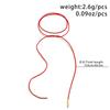 Einfache Lange Seilkette Choker Halsketten für Damen Trendiger Eleganter Schnürkragen 2026 Mode Schmuck Accessoires am Hals