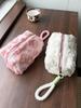 Sweet Girly Plush Large-Capacity Cosmetic and Toiletry Travel Bag