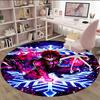 1pc Akaza  Carpet, Round Rug, Comfortable, Suitable for Entryways, Living Rooms, Office, And Bedrooms, Christmas Decoration