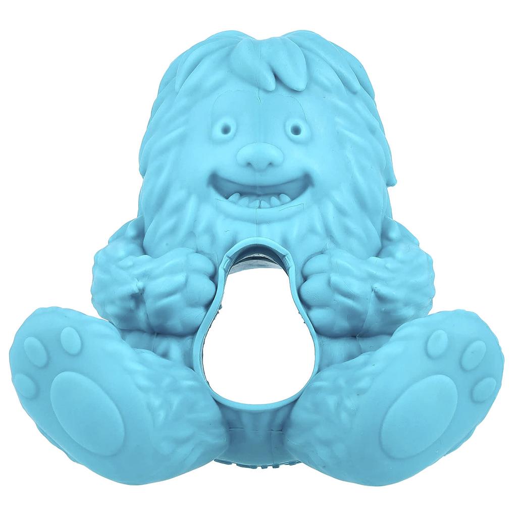 Yeti Dog Chew, Puff & Play, Treat Dispenser, Yeti Dog Chew Nuggets, Blue, 4 Nuggets, 1 Dispenser