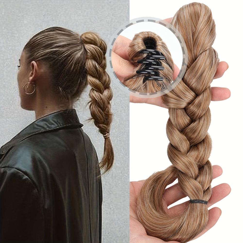Pinza a Coccodrillo per Capelli Corti da Donna/Aggiunge Volume/Coda di Cavallo per Uso Quotidiano