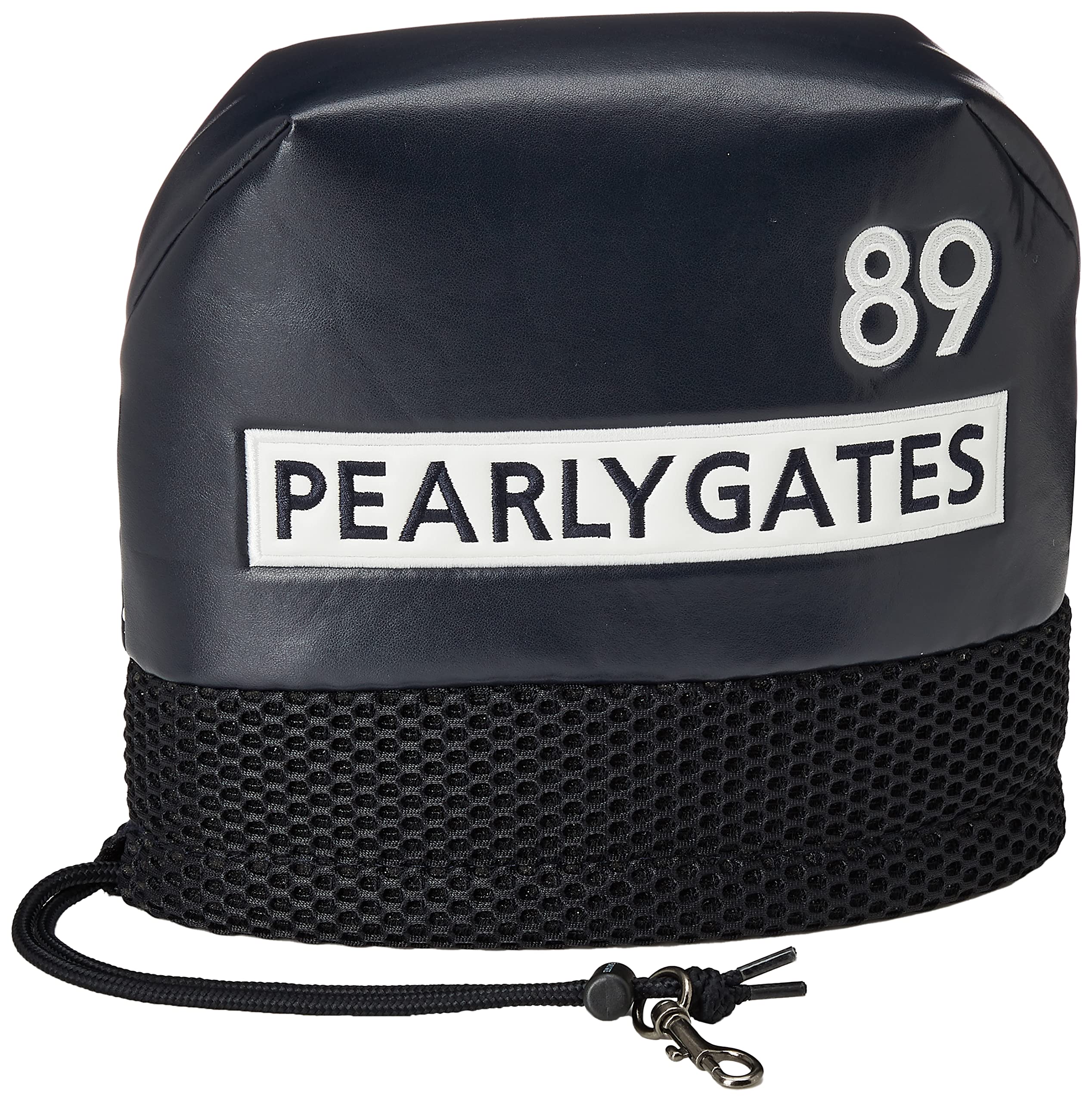 

[Pearly Gates] Unisex [Continuing standard product] Iron cover Standard synthetic leather IC 053-3984305 120Navy FR