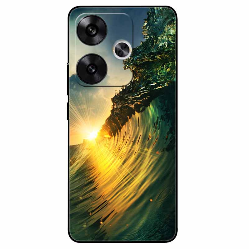 For Xiaomi Poco F6 Cases Soft Silicone Protective Fashion TPU Phone Back Covers For Xiaomi Poco F6 Pro/ Redmi Turbo 3 TPU Cases