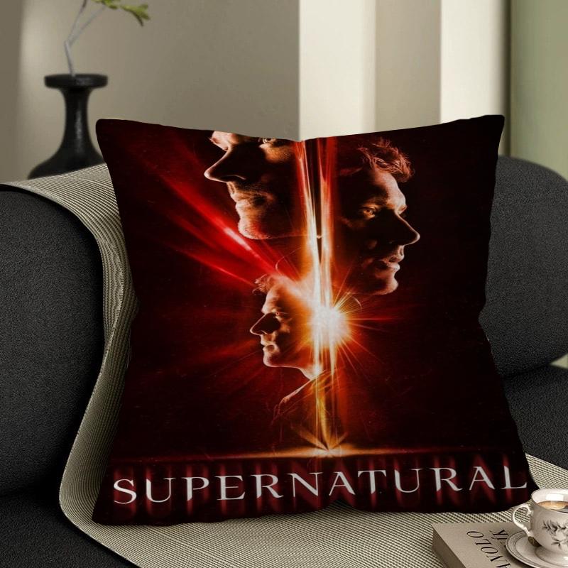 

ТВ Сверхъестественное Сериал Подушка Подарок Домашний Офис Декорация Спальня Диван Автомобильная Наволочка 45х45 16x16Inch
