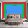 1pc Large Autumn Forest Lake Tapestry Wall Hanging  Realistic Fall Foliage Maples  Birch Trees with Chequered Sofa  Bridge G