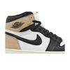 Womens Air Jordan 1 Retro High OG 'Latte' (women's sizes) Black / Legend Medium Brown / White / Sail Vintage Basketball Shoes FD2596 021