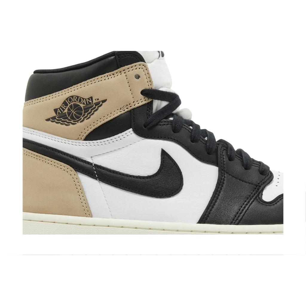 Womens Air Jordan 1 Retro High OG 'Latte' (women's sizes) Black / Legend Medium Brown / White / Sail Vintage Basketball Shoes FD2596 021