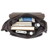 2026 Top Grain Leather Vintage Flap Over Crossbody Bag, Men Genuine Leather Daily Commute Single Shoulder Bag