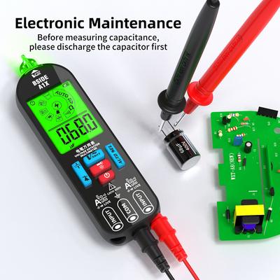 BSIDE Handheld-Digitalmultimeter, elektrischer Teststift, professioneller Spannungswiderstands-Diodentester