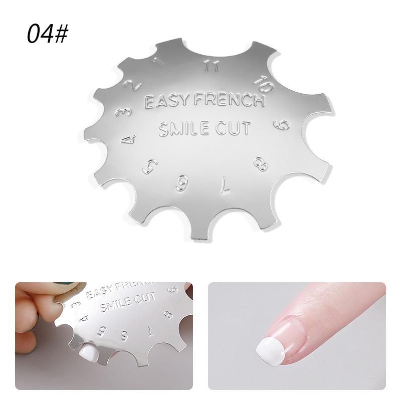 

Фреза для французского маникюра, резак для кромок, трафарет, триммер, универсальный маникюрный инструмент для укладки ногтей